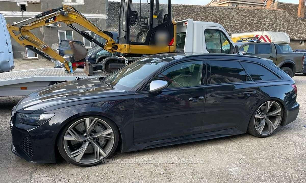 Audi de 75.000 de euro, confiscat de polițiști în urma unui control. Motivul pentru care șoferul a rămas fără el