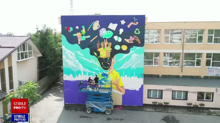 Bacăul își îmbunătățește pictura stradală. Artiști români și străini, invitați să transforme orașul la festivalul ZIDART