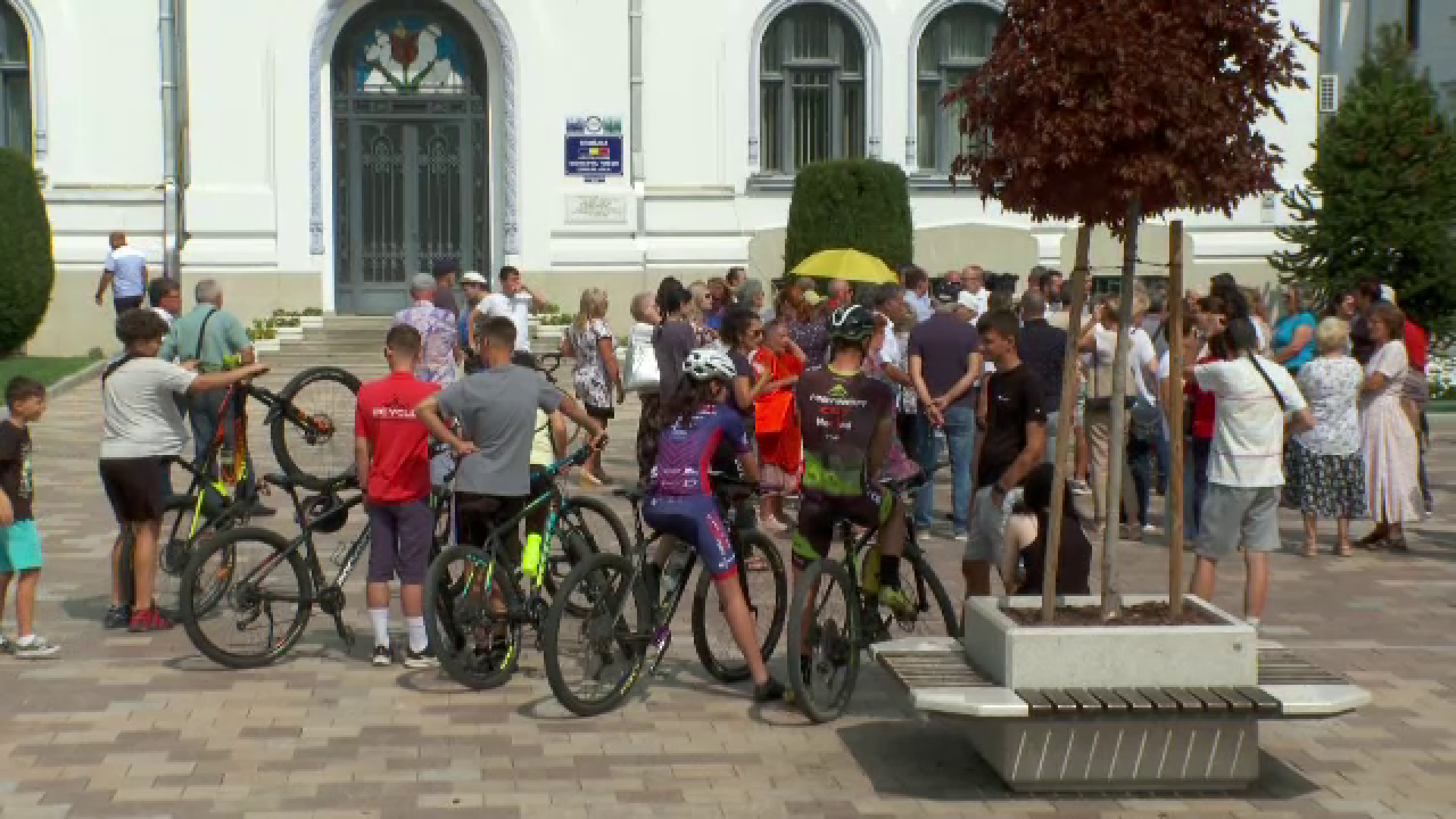 Protest la Primăria din Pitești. Localnicii se tem că pădurea Trivale va fi rasă de pe fața Pământului de samsarii imobiliari