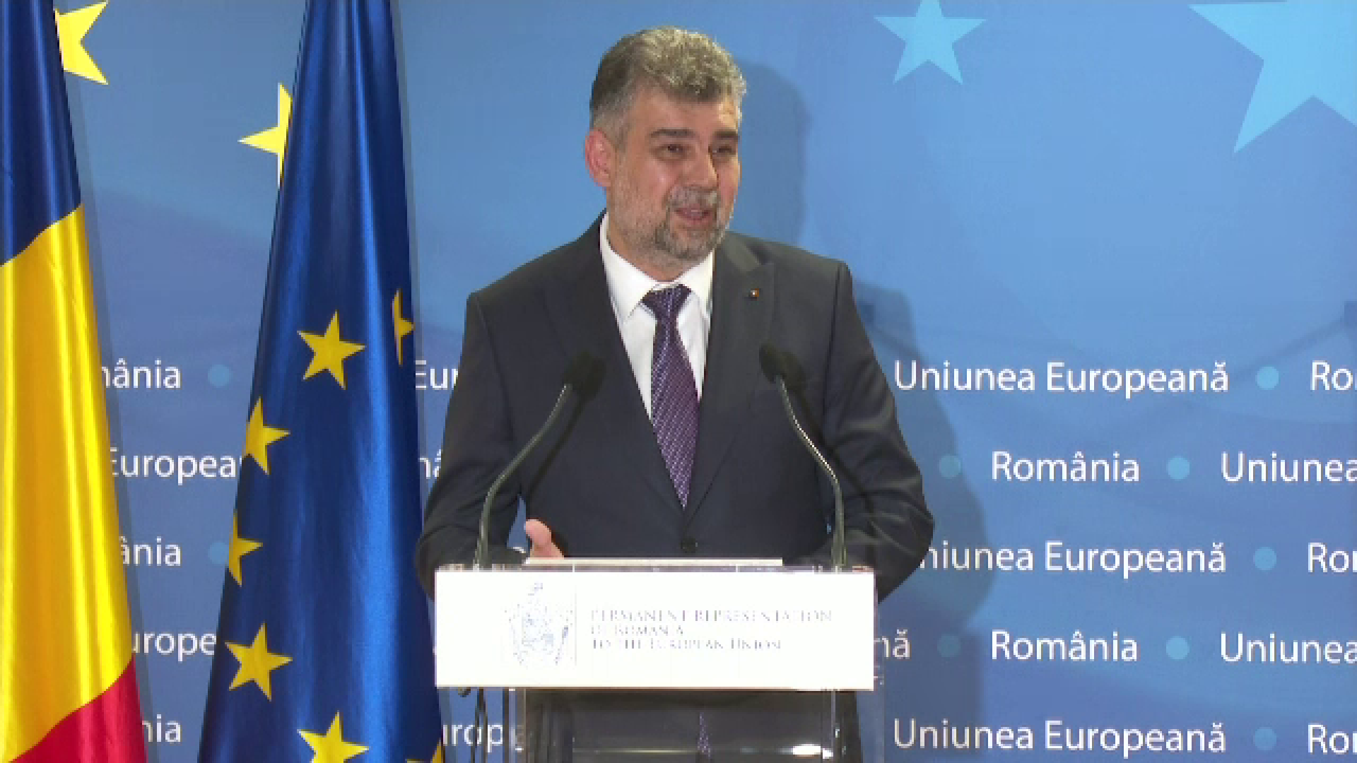 Marcel Ciolacu la Bruxelles: Nu sunt de acord să creștem cota TVA la peste 19%, pentru că ar duce la o creștere a inflației