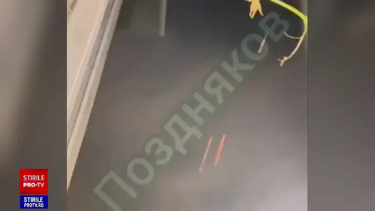 Ucraina a dat publicității imagini cu arma de carton folosită pentru a bombarda un aeroport din Rusia