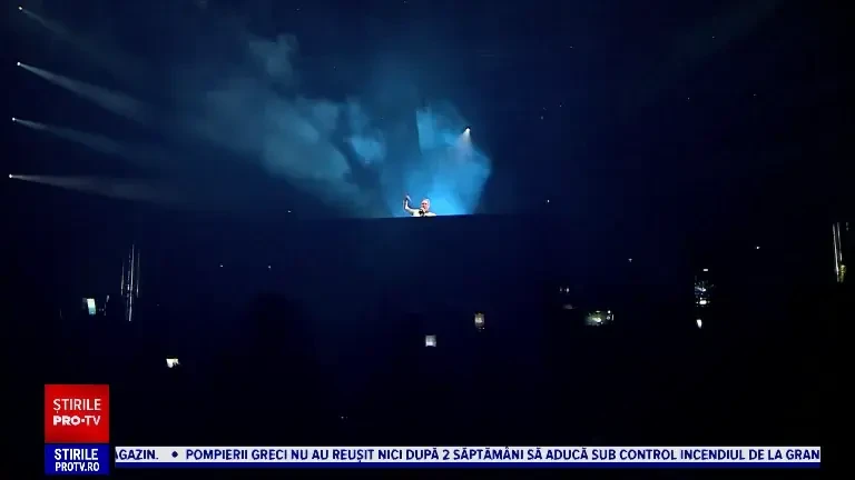 Atmosferă electrizantă la Iași. Armin Van Buuren și alți artiști au făcut senzație pe scena din faţa Palatului Culturii