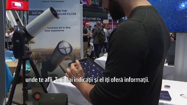 Inovațiile de la târgul de tehnologie de la Berlin. Telescopul care vede galaxii aflate la milioane de ani lumină