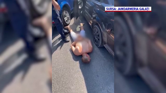 Un bărbat băut, fără permis și RCA a făcut accident cu autospeciala Jandarmeriei, în Galați. Ce alcoolemie avea