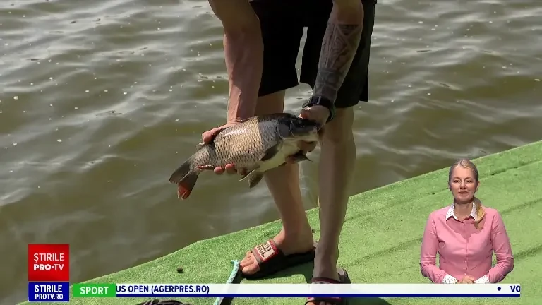 Bălțile de pescuit de lângă București au devenit zone de agrement. ”Soția mă însoțește să nu mă duc în altă parte”