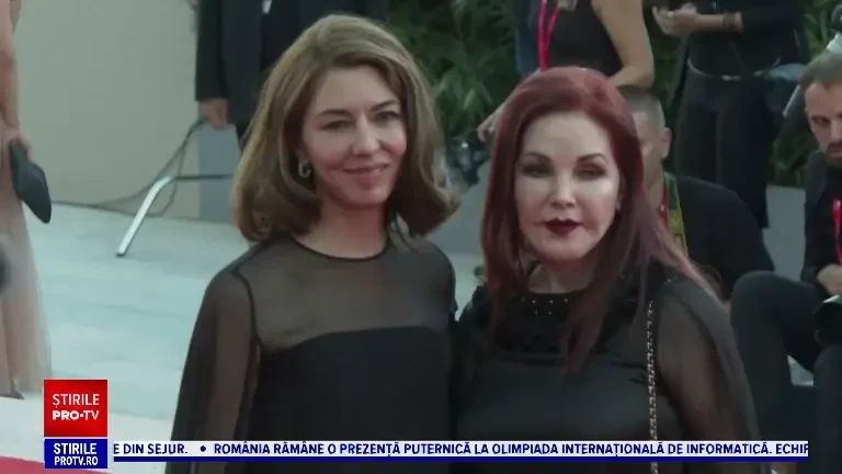 Festivalul de Film de la Veneția continuă. Priscilla, fosta soție a lui Elvis Presley, a fost prezentă