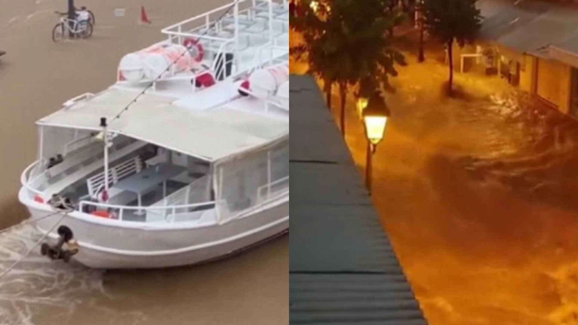 „Am 57 de ani și e prima oară când văd așa ceva”. Vremea rea face ravagii în Grecia. Mai mulți români, blocați pe mare