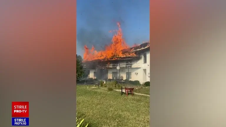 Vila din Delta Dunării a lui Miron Mitrea, incendiată într-o reglare de conturi. Ce s-a întâmplat GALERIE FOTO