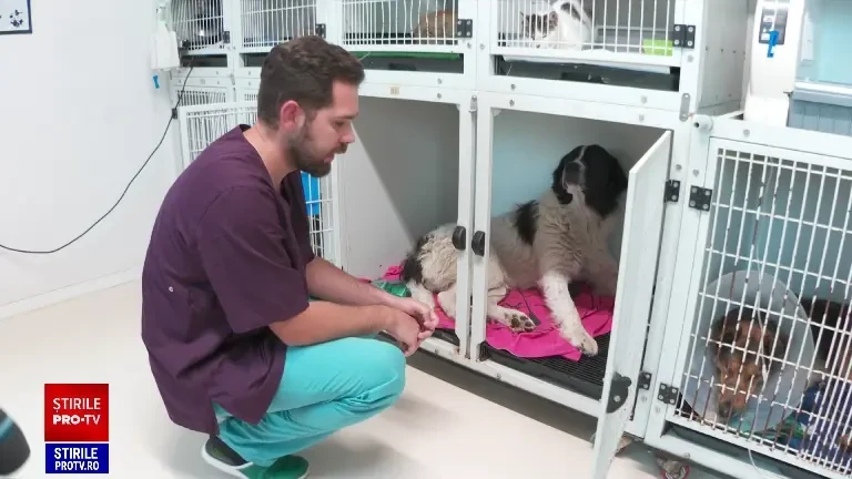 Un câine a fost împușcat cu alice pe stradă și abandonat într-un șanț, în Alba. „I-a provocat paralizie”