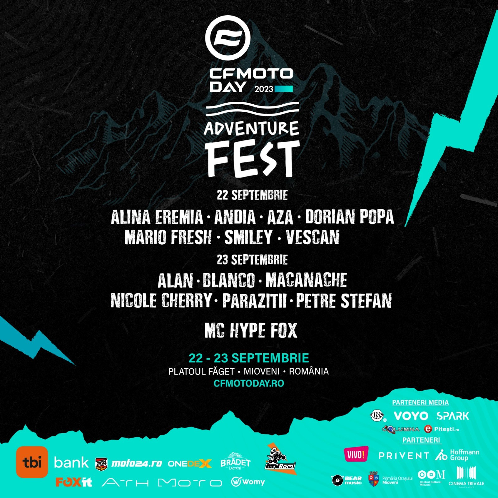 CFMOTO DAY Adventure Fest, epicentrul distracției și al pasiunii pentru motoare