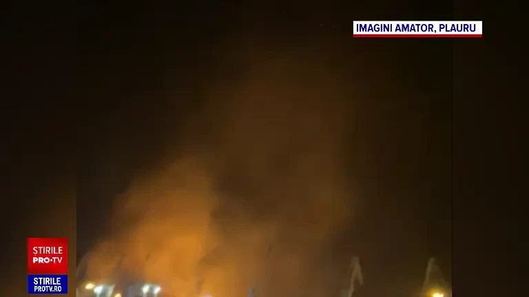 Zeci de militari caută rămășițele dronei care a căzut în localitatea Plauru din Tulcea, atât în pădure cât și pe Dunăre