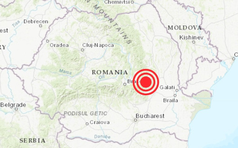 Cutremur în România, vineri seară. Este al doilea seism în ultimele 24 de ore. Ce magnitudine a avut
