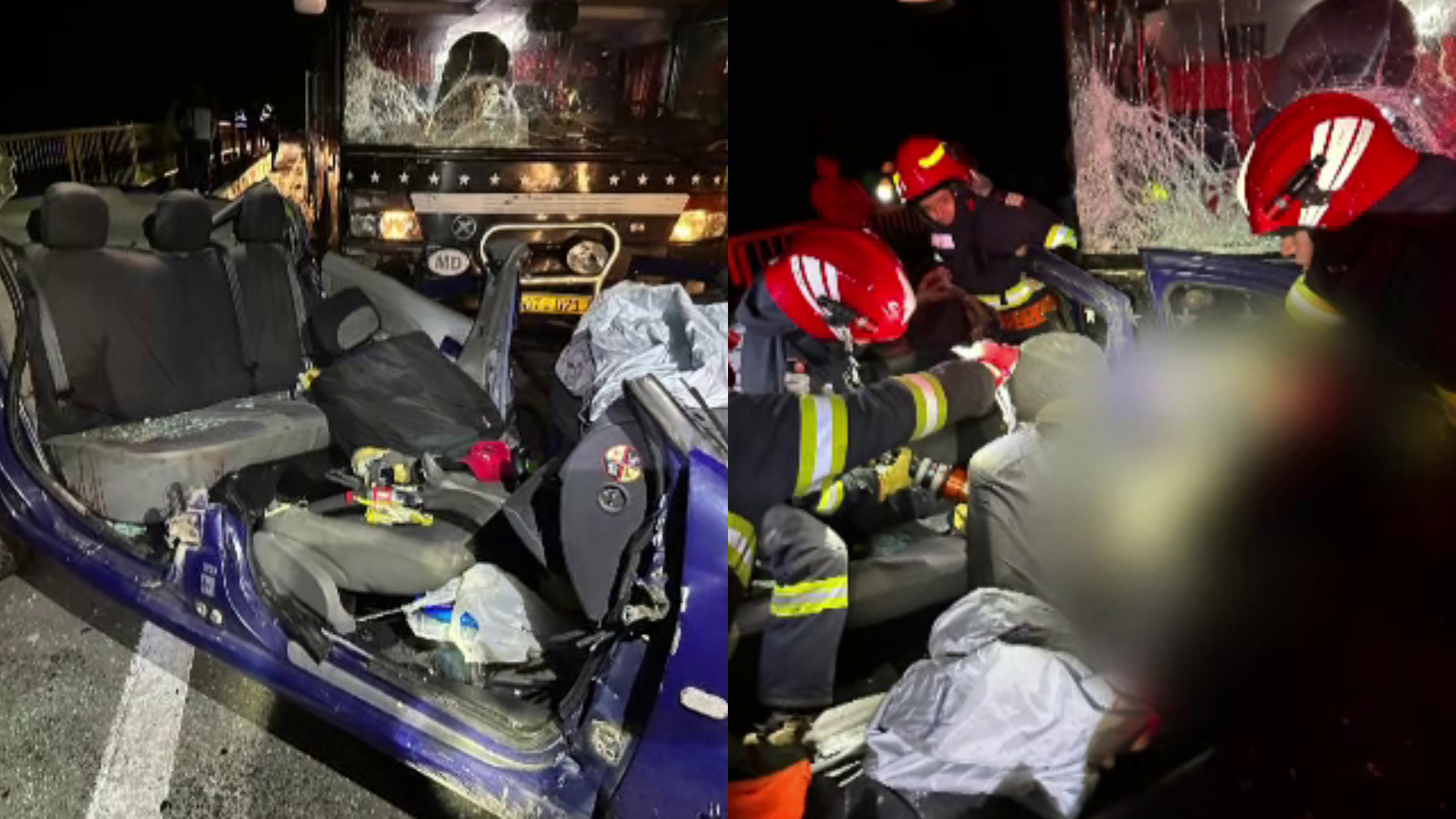 Autocar cu zeci de persoane, implicat într-un grav accident rutier, în Vaslui. Cinci persoane, încarcerate. Un om a murit