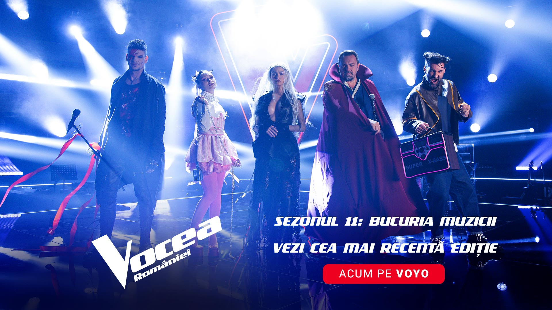 Urmărește pe VOYO primele două ediții din Vocea României, sezonul 11. Emisiunea a fost lider de audiență, vineri seară