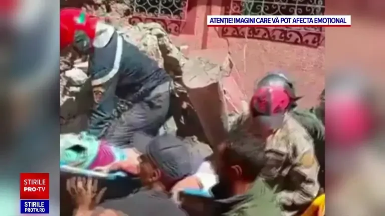 Care e situația în localitățile afectate de cutremur în Maroc. Unele zone arată ca după război: nu mai există nicio casă