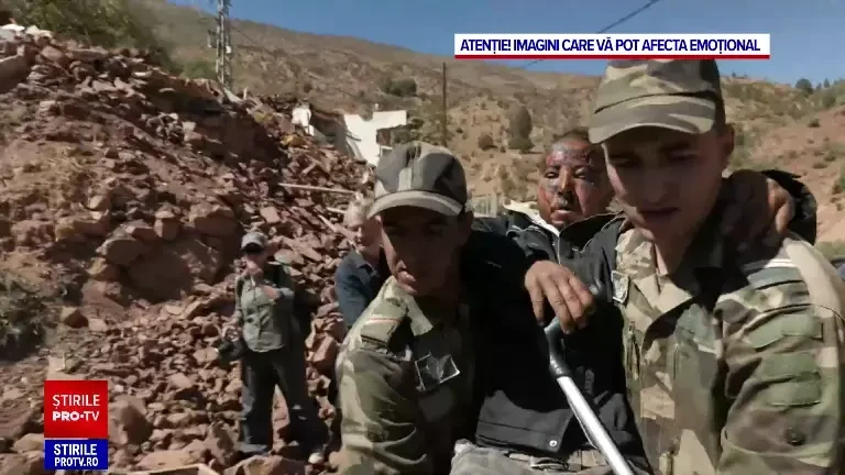 Bilanțul victimelor cutremurului din Maroc se apropie de 3.000 de morți. „Casa mea a căzut peste mine și familia mea”