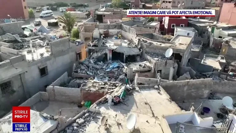 Bilanțul victimelor cutremurului din Maroc se apropie de 3.000 de morți. „Casa mea a căzut peste mine și familia mea”
