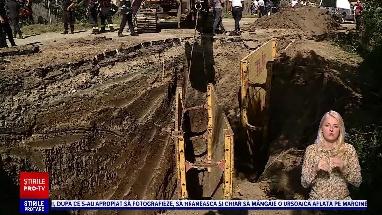 Destin tragic pentru un bărbat de 41 de ani din Olt. Un mal de pământ s-a surpat peste el. „Mi-a zis că îi e frică”