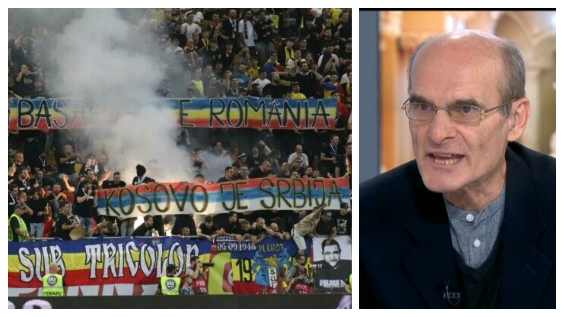 CTP, atac la fanii care au afișat mesajul "Kosovo e Serbia": "Un soi de talibanci de Bărăgan, tovarășii lui G. Simion"