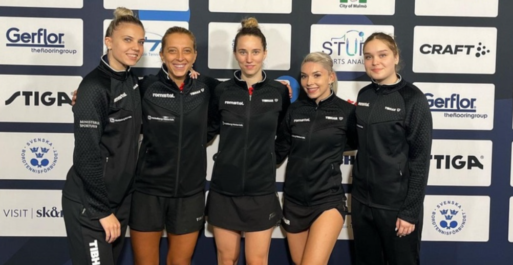 Echipa feminină de tenis de masă a României luptă pentru aurul european și calificarea la Jocurile Olimpice de la Paris