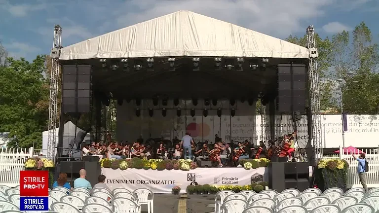 Concerte gratuite de muzică clasică, în centrul Bucureștiului. Ce străzi sunt deschise doar pentru promenadă: ”E foarte fain”