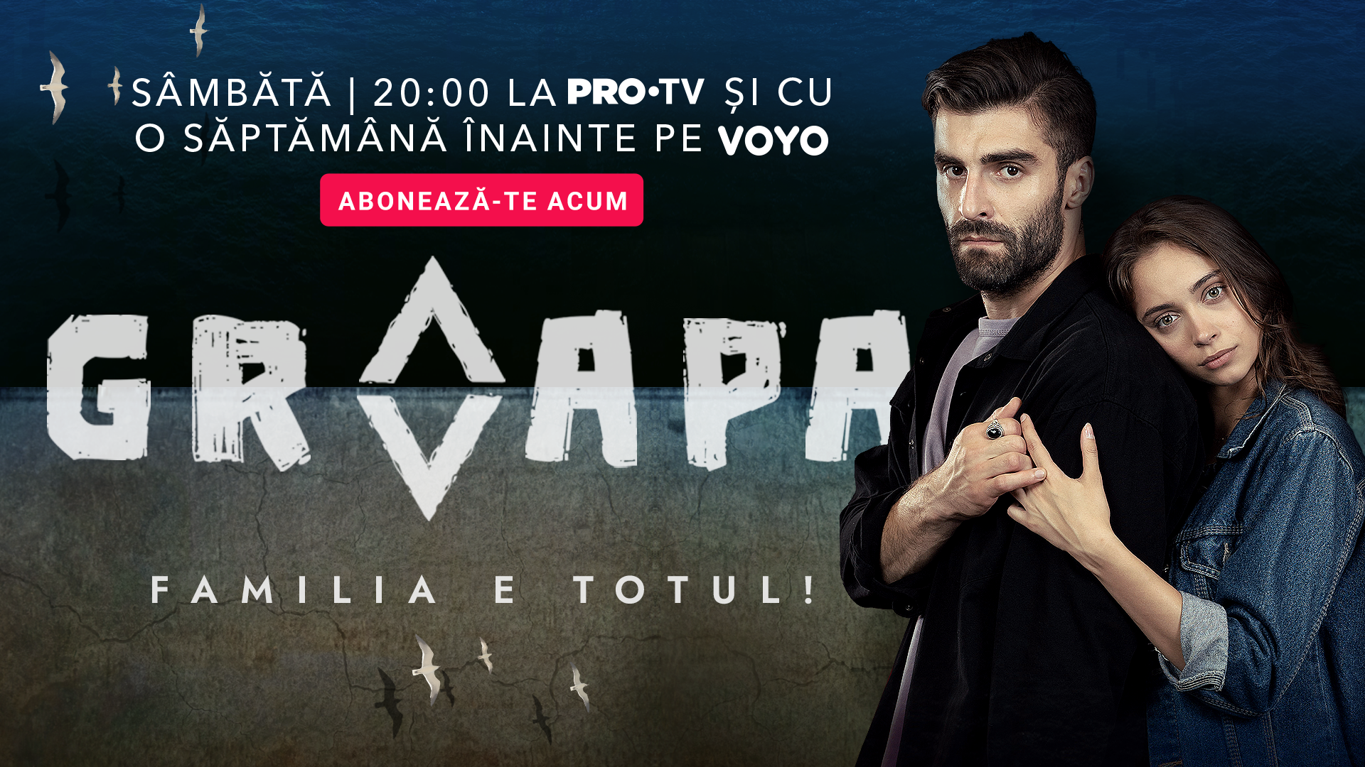 Urmărește GROAPA, noul serial de ficțiune de pe VOYO pe care nu vrei să-l ratezi!