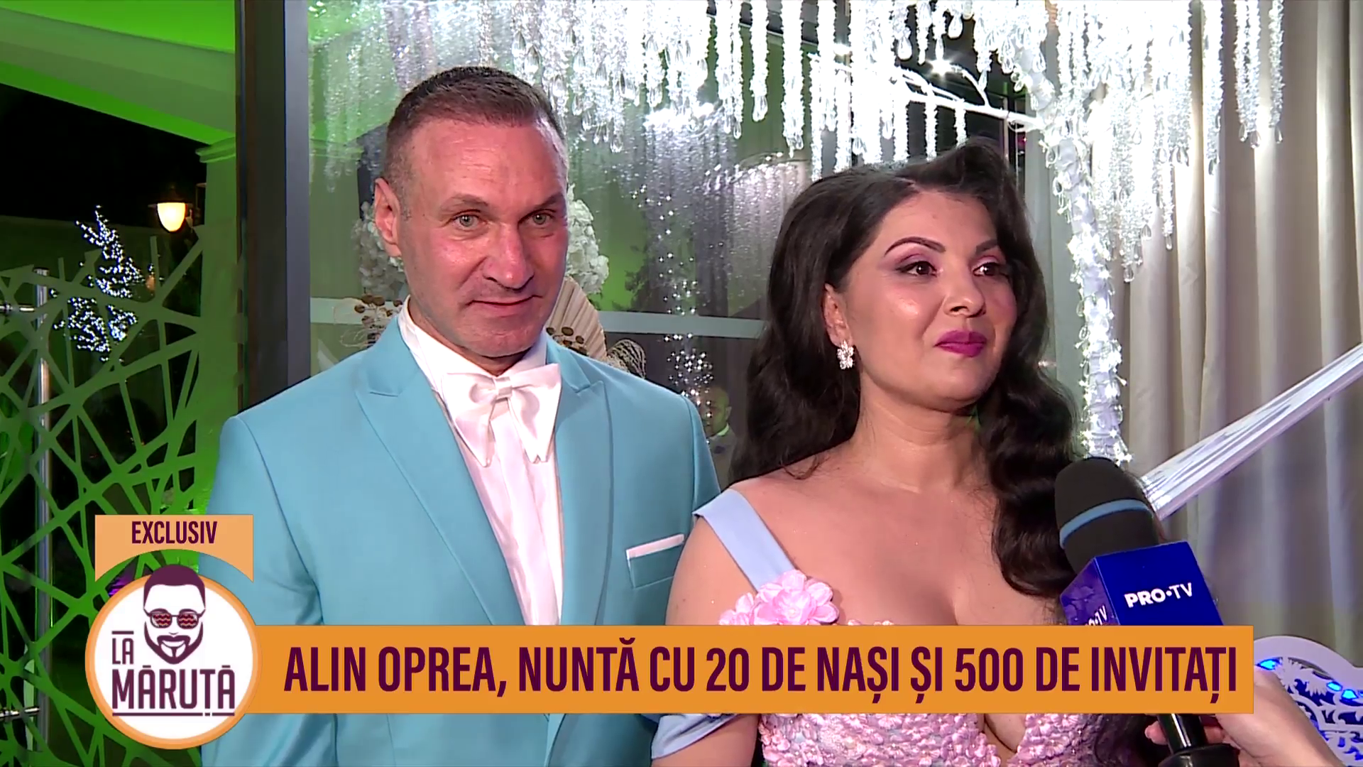Alin Oprea de la Talisman, nuntă cu 20 de nași și 500 de invitați. Imagini exclusive de la nunta memorabilă. VIDEO