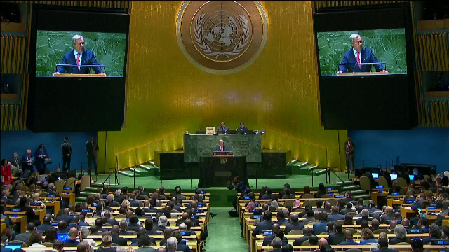 Apelul comun lansat la Adunarea Generală a ONU: ”Lumea trebuie să nu abandoneze Ucraina și să continue să o sprijine”