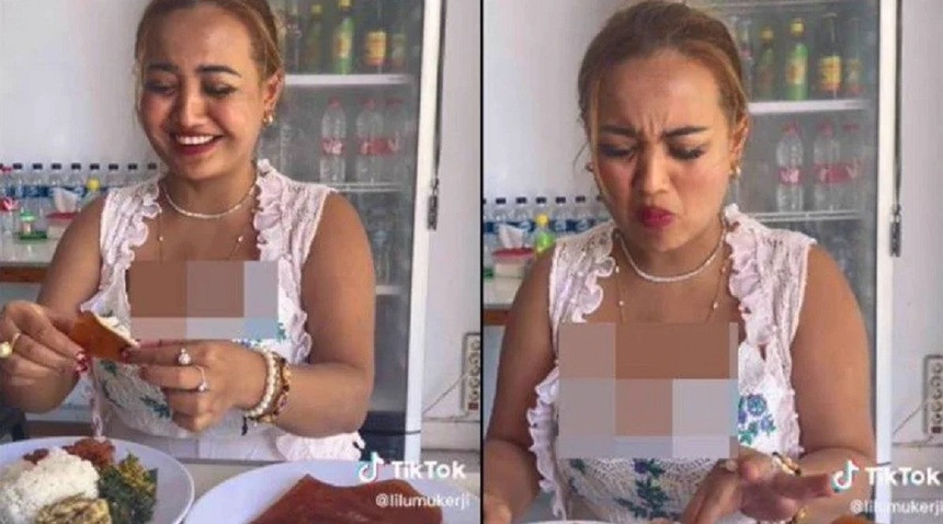 Femeie condamnată la închisoare după ce a postat un video în care spune o rugăciune musulmană şi apoi mănâncă porc