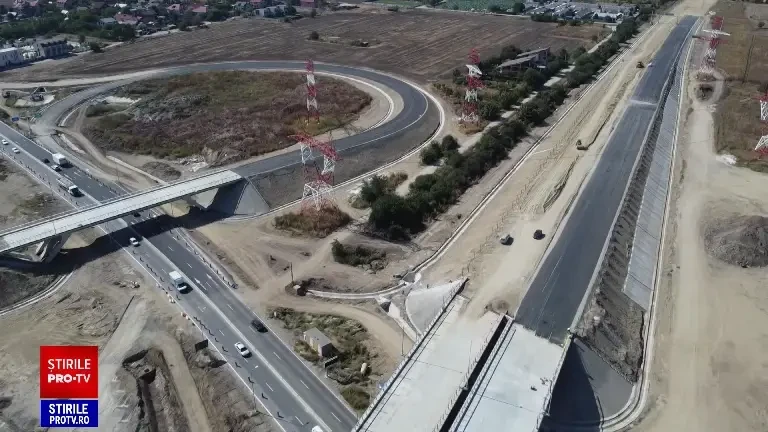 Se așteaptă deschiderea primilor kilometri din A0. Când se va circula de la Pitești la Constanța doar pe autostradă