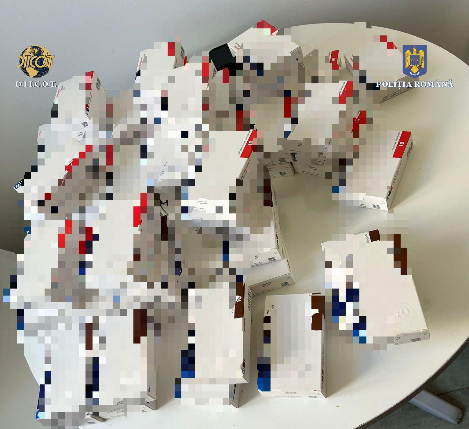 Operațiunea „Himera” în București. Un suspect a vândut mii de comprimate cu Fentanil, Oxycodonă și morfină