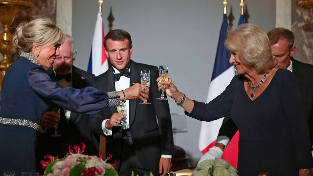 Meniu de stele Michelin la Palatul Versailles. Ce mâncare au servit regele Charles și regina Camilla la dineul regal