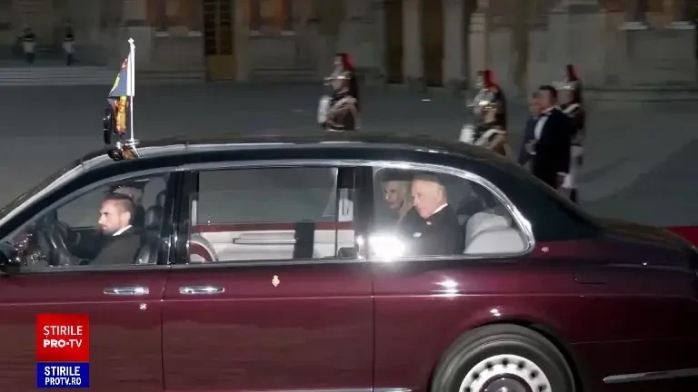 Meniu de stele Michelin la Palatul Versailles. Ce mâncare au servit regele Charles și regina Camilla la dineul regal