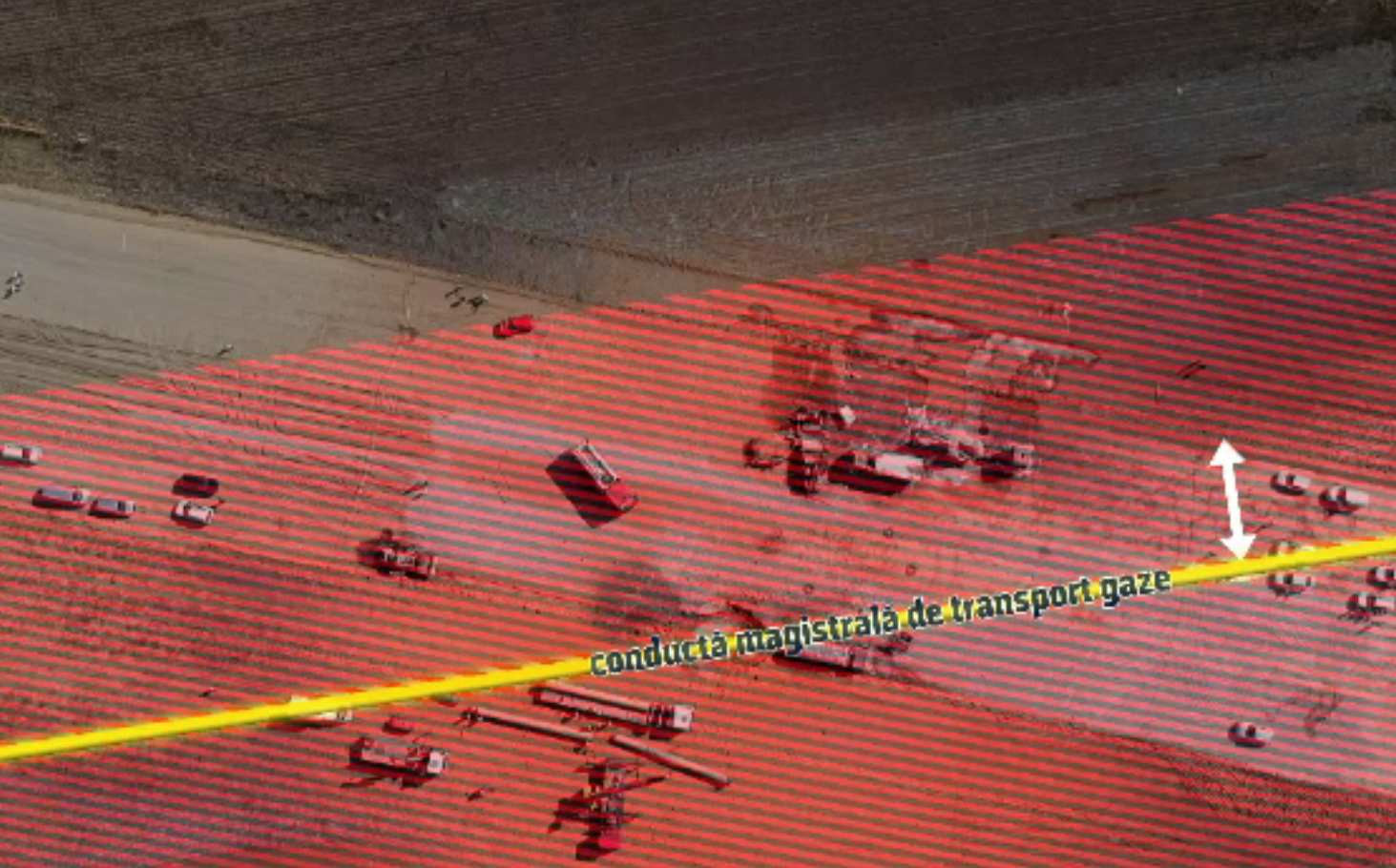 Instituțiile se contrează în ancheta exploziei de pe Autostrada Moldova. Executantul ar fi excavat și înainte în zonă