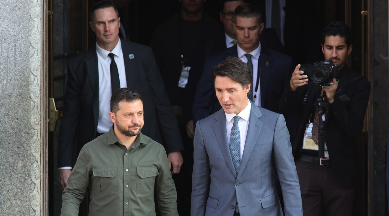 Zelenski, vizită istorică în Canada. Trudeau i-a promis sprijin "atâta timp cât va fi nevoie". Apelul liderului de la Kiev