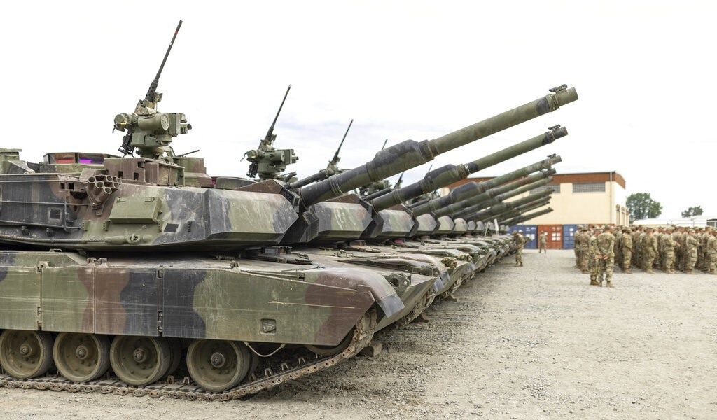 Zelenski anunță că tancurile americane de tip Abrams au sosit ”deja” în Ucraina