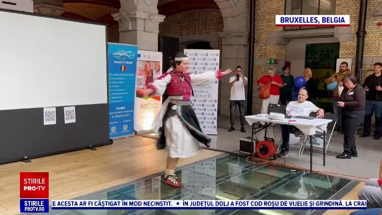 Târg la Bruxelles organizat de diaspora românească. „Cel mai bine s-a vândut kürtőskalács”