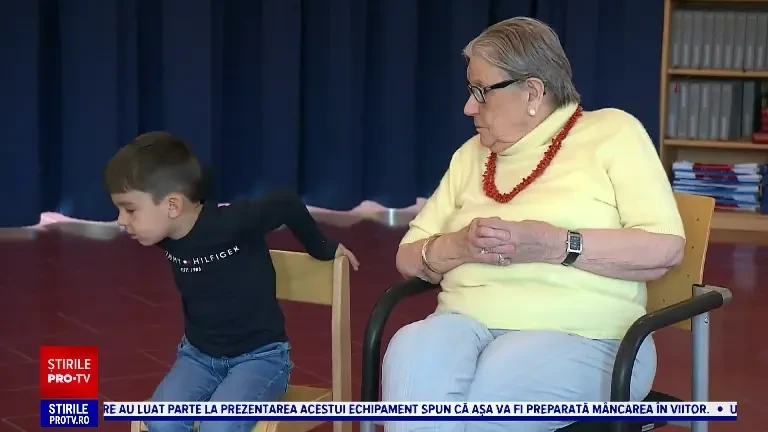 Idee unică în Germania. O grădiniță funcționează într-un cămin de bătrâni. „Copiii profită de cunoștințele seniorilor”
