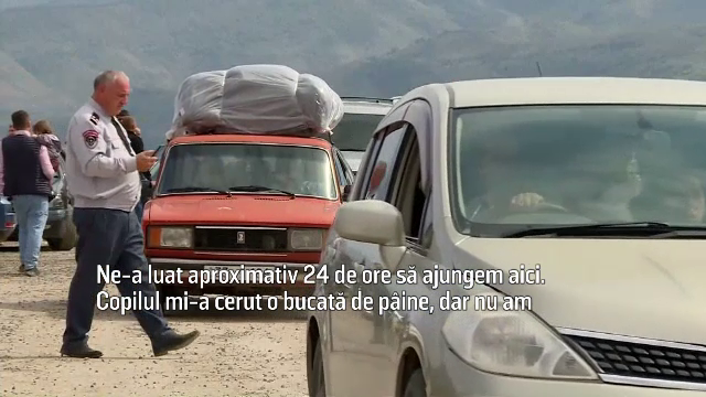 Peste 65.000 de etnici armeni au fugit din enclava Nagorno Karabah