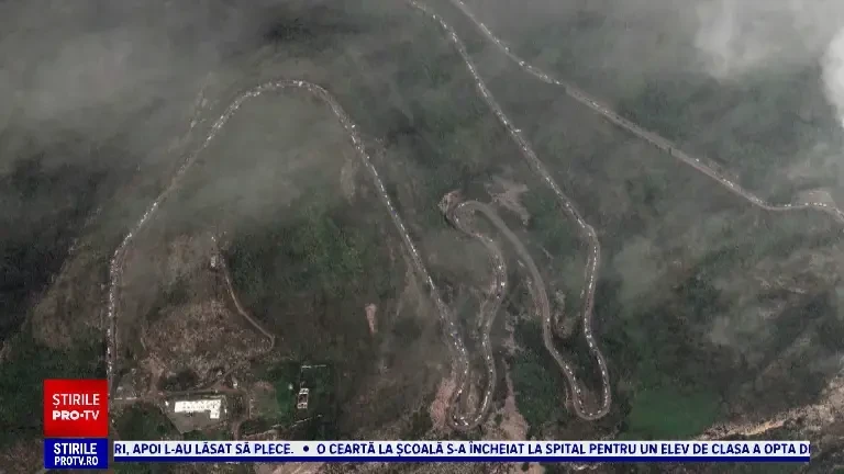 „Am plecat doar cu hainele de pe mine”. Drama trăită de zeci de mii de armeni care au fugit de conflict | IMAGINI DIN SATELIT