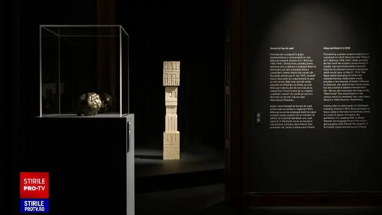 Cea mai mare expoziție Brâncuși organizată în România din ultima jumătate de secol. Valoarea colosală a tezaurului