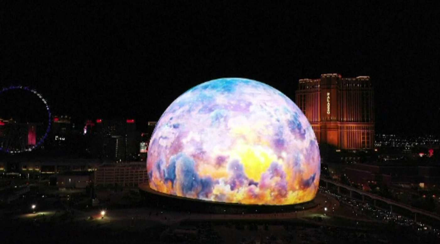 Sfera din Las Vegas se deschide pentru public. Cum arată sala de concerte high-tech