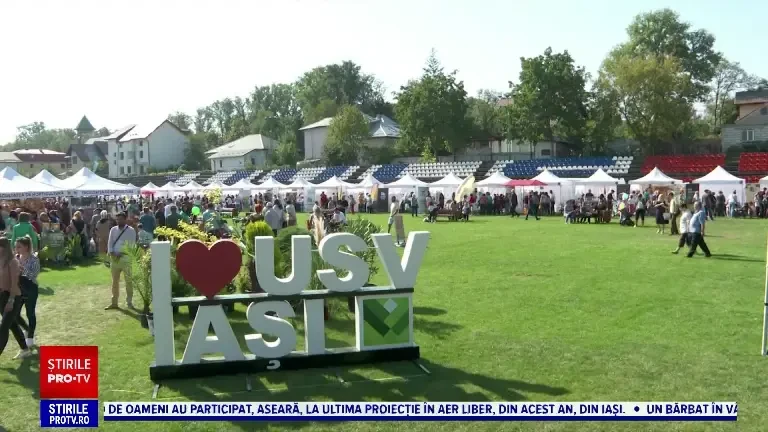 Zeci de producători de legume sau fructe din Iași şi-au dat întâlnire la Zilele Recoltei