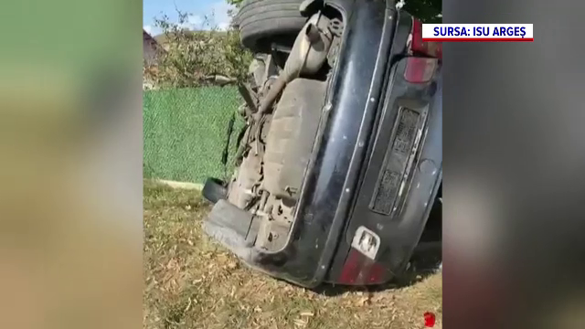 Un șofer de 21 de ani din Argeș a murit sub ochii fratelui său, după o depășire fatală în trafic