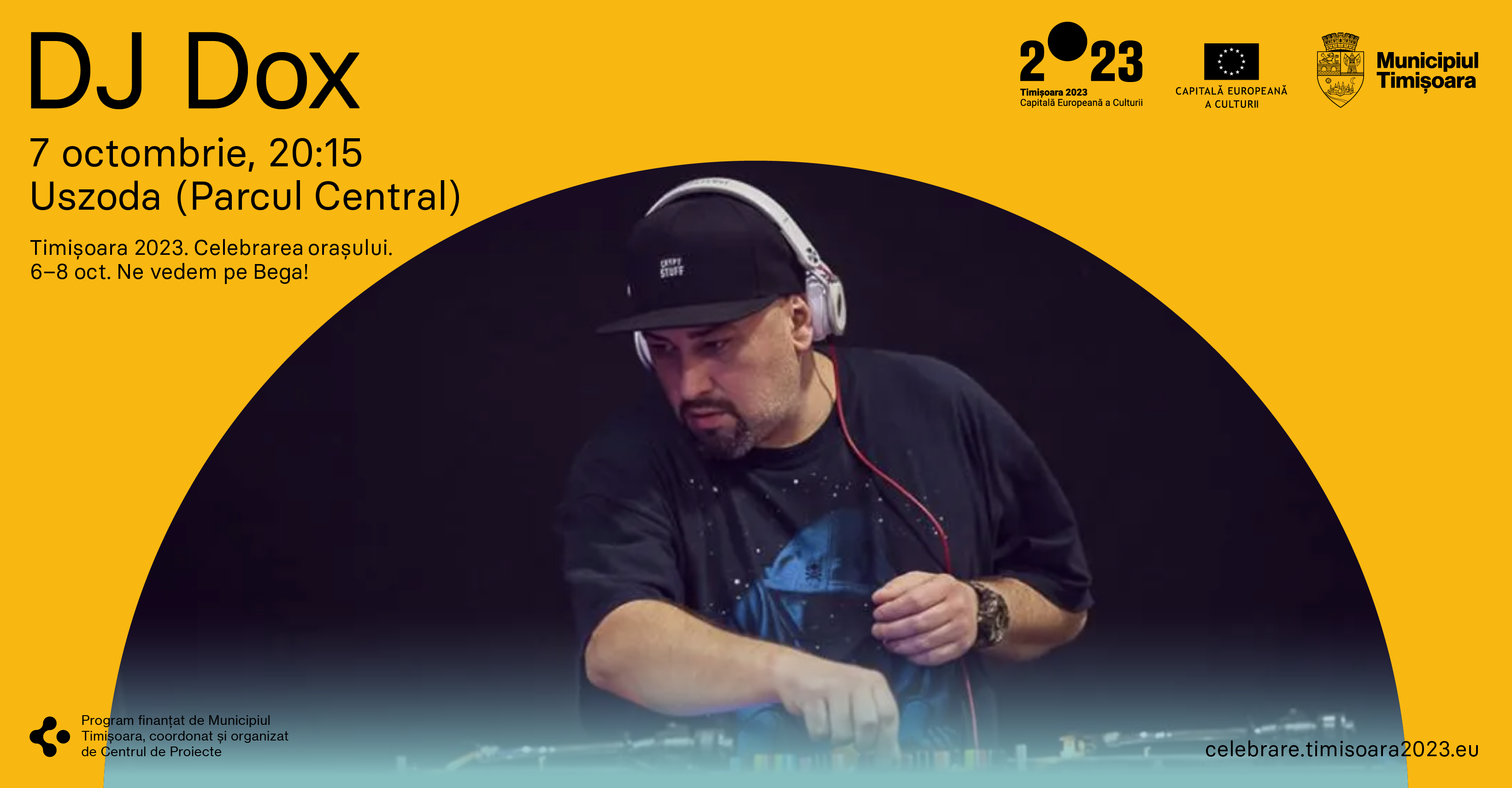 Timișoara 2023. Celebrarea orașului - Spike și DJ Dox se alătură artiștilor care vor urca pe scena