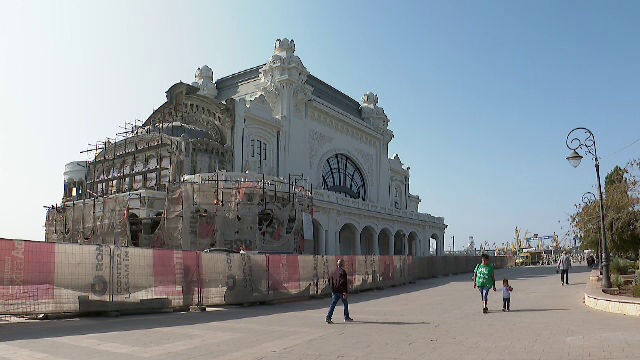 Când va fi dat în folosință cazinoul din Constanța. Lucrările sunt gata în proporție de 80%