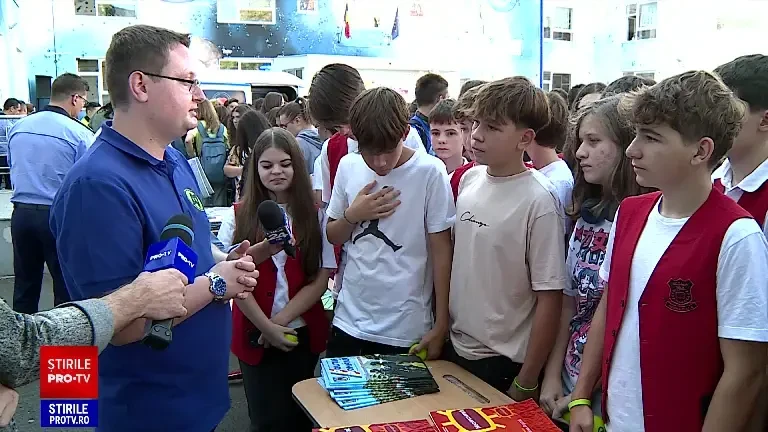 Curs pentru prevenirea consumului de droguri la o școală din Sectorul 4. Ce au învățat elevii