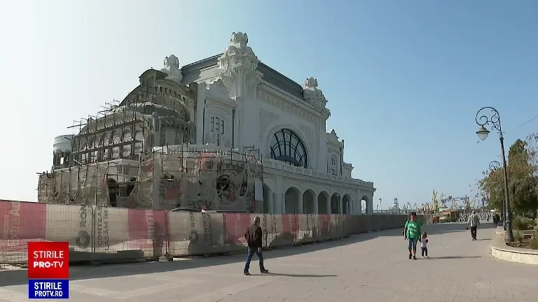 Când va fi dat în folosință cazinoul din Constanța. Lucrările sunt gata în proporție de 80%