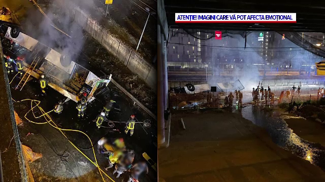 Anchetatorii au identificat toate victimele din autobuzul din Italia. Doi români și fetițele lor au murit