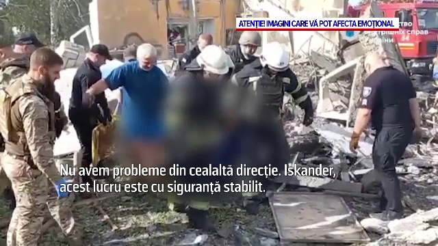 Atac sângeros în Harkov. Rusia a lovit cu rachete Iskander un local dintr-un sat care nu avea obiective militare